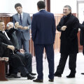 O parte din cei inculpaţi în Dosarul Transferurilor.