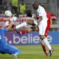 Andrade, stînga, nu mai apărase pentru OM de 14 luni, mai precis din 9 ianuarie 2011, dintr-un meci de Cupă cu Evian (1-3)
Foto: Reuters