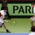 Florin Mergea şi Andrei Dăescu au făcut pereche şi la naţionala de Cupă Davis a României în meciul cu Olanda.