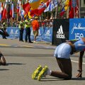 Căldura a afectat Maratonul de la Boston (foto: Reuters)