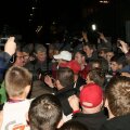 Suporterii celor de la CFR Cluj le-au cerut socoteală favoriţilor după înfrîngerea contra Chiajnei. foto: Lorand Vakarcs