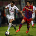 Duarte l-a scăpat o dată din marcaj pe Tănase, care a şi marcat pentru 0-1