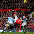 Rooney a reuşit o super execuţie în derby-ul cu City din februarie
