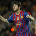 Messi, sărbătorind încă un gol.