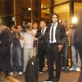 Sosirea lui Atletico Madrid la hotel FOTO: Raed Krishan