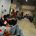 Scenă lamentabilă de pe aeroportul din Otopeni, România