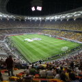 Meciul de fotbal Romania - Franta, scor 0-0, preliminariile CE 2011, desfasurat pe Stadionul National Arena (Arena Nationala). 06.09.2011