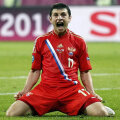 Alan Dzagoev a debutat cu o dublă la Euro
