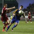 Cristian Melinte (dreapta) va juca şi în sezonul viitor în Liga 1, după ce anul trecut a jucat la Petrolul