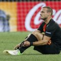 Sneijder și deziluzia plecării premature de la Euro (foto: Reuters)