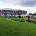 Donbass Arena, o capodoperă de sticlă, aluminiu şi oţel // Foto: Daniel Nanu