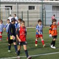 Echipa bucuresteana DimSoft (tricouri alb-albastru) a ocupat locul 3 cu grupa 2002 si 4 cu grupa 2003 in competitia U11 de la Barcelona (Spain Trophy)