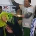 Secvență din timpul ”calvarului” suferit de Scolari