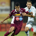 CFR Cluj a fost surprinsă de golurile marcate de Iaşi în a doua repriză.