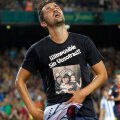 David Villa şi mesajul pentru fetele de acasă.
