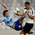 Fetele de la Olimpia (în bleu) s-au calificat mai departe
