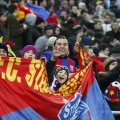 suporteri Steaua,copil,steag Steaua