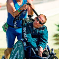 Un echipaj formidabil, Dick şi Rick, în care legătura de sînge şi bucuria sportului au depăşit orice bariere