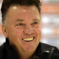 Louis Van Gaal a fost relaxat la conferinţa de la Bucureşti.