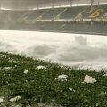 Stadionul din Berna, sub zăpadă