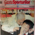 Așa au început lucrurile! Foto: coperta Gazetei din 6 februarie 2006
