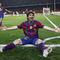 Printre trofeele cucerite de Lionel Messi se numără şi unul din Franţa: "Campionul Campionilor Mondiali" în 2011