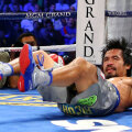 Manny Pacquiao în momentul KO-ului suferit în faţa lui Juan Manuel Márquez, doar al treilea din carieră // Foto: Mediafax-AFP