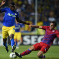 Bokila a marcat în poarta Stelei în meciul direct, cîștigat de bucureșteni cu 2-1