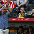 Guardiola (41 de ani) vrea să aducă pe Allianz Arena trofeul Ligii, de care Bayern a fost aproape în două din ultimele 3 ediții // Foto: Guliver/GettyImages