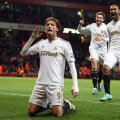 Bucuria lui Michu după unul dintre golurile marcate // Foto: dailymail.co.uk