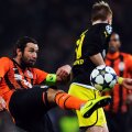 Croatul Srna (stînga, în duel cu Reus) a fost cel mai bun om al lui Mircea Lucescu contra Borussiei // Foto: GettyImages