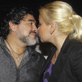 Diego Maradona și logodnica lui, Veronica Ojeda