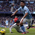 Aguero, în prim-plan, a făcut ce-a vrut cu apărarea lui Chelsea. Dacă n-a marcat, e vina lui Cech