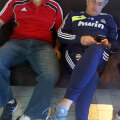 Abel Rodriguez și Jose Mourinho. Foto: Arhiva personală