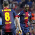 Abidal, numărul 22 de la Barca, poate fi jokerul blaugrana în acest final de sezon // Foto: Reuters
