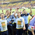 Steliştii s-au bucurat pentru titlu după meciul cu Dinamo