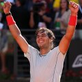 Nadal ridică braţele spre cer. A mai cîştigat o dată pe terenurile de la Foro Italico // Foto: Getty Images
