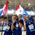 La 18 ani, Eliza Buceschi a debutat în naţionala de senioare, participînd în 2011 şi la Mondialul din Brazilia // Foto: Mediafax