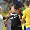 Moment unic în Liga 1: Bornescu îl muşcă de umăr pe Bawab
