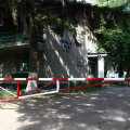 Clădirea din baza Snagov în fața căreia s-a produs incidentul // Foto: Cristi Preda