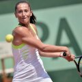 Alexandra Cadanţu, numărul 85 WTA, a mai întîlnit-o pe două ori pe Simona Halep pînă acum, pierzînd ambele meciuri // Foto: Raed Krishan