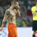 Wesley Sneijder, deziluzionat, după 3 înfrîngeri la rînd în grupele Euro 2012 // Foto: Reuters