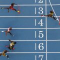După ce s-a impus la 100 m, Usain Bolt a cucerit aurul şi la 200 m, fiind al 7-lea titlu mondial din carieră