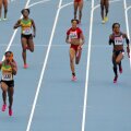 Shelly-Ann Fraser-Pryce a dominat și în cursa de ștafetă // Foto: Reuters
