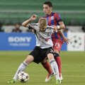 Stanciu e la a doua reușită în Europa, după golul din toamna trecută de pe San Siro, din Inter Milano - FC Vaslui 2-2 // Foto: Raed Krishan (Varșovia)