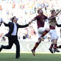 Rudi Garcia a schimbat jumătate din titulari în vară, iar Roma emană multă bucurie în fotbal // Foto: Reuters