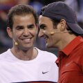 Pete Sampras şi Roger Federer au avut tot timpul o relaţie cordială // Foto: Reuters
