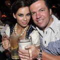 Matthaus, alături de cea de-a 4-a soţie, Liliana, la OktoberFest