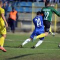 Aceasta este faza penalty-ului obținut de Goge în contactul cu Albuț // Foto: Ștefan Constantin