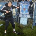 La final, Preda a călcat în picioare un fular al rivalilor // Foto: Alex Nicodim
